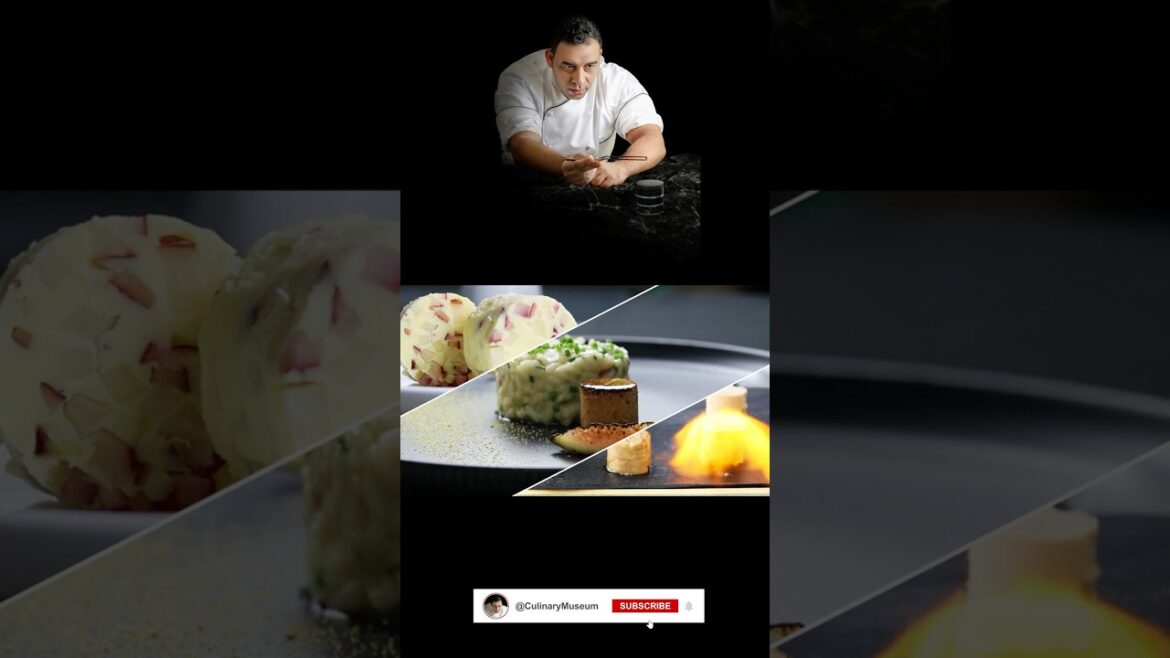 Luxury Apple Risotto with Foie Gras & Torched Fig | Michelin-Level Dish by Chef Mohamed Abdell Luxury Apple Risotto with Foie Gras & Torched Fig | Michelin-Level Dish by Chef Mohamed Abdell