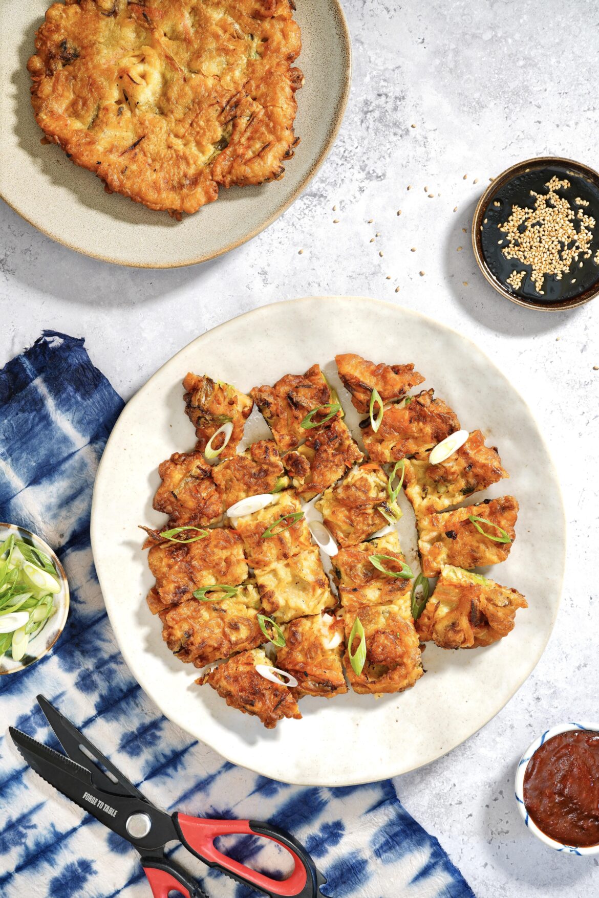 Haemul Pajeon (Korean seafood pancake)