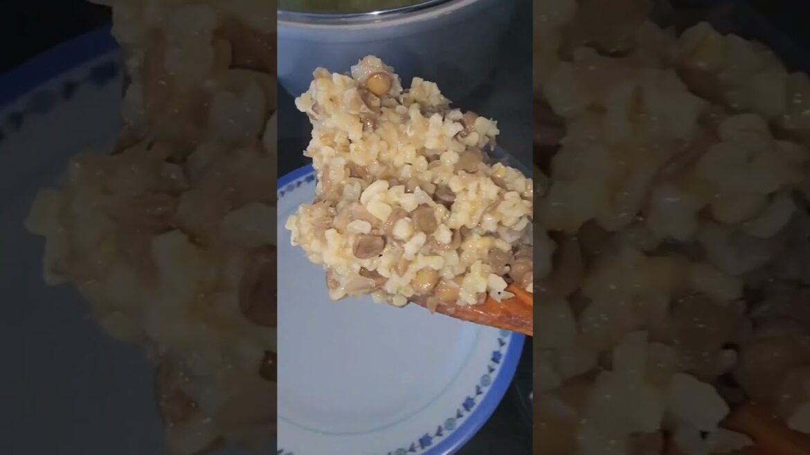 Nefis yeşil mercimekli bulgur pilavı
