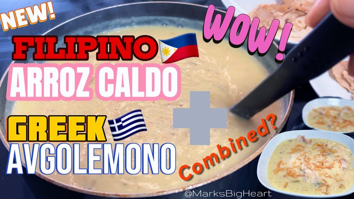 Filipino Arroz Caldo + Greek Avgolemono = Best Rice Soup Filipino Arroz Caldo + Greek Avgolemono = Best Rice Soup