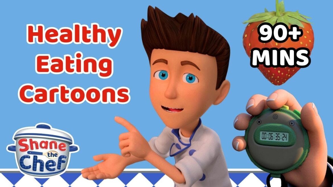 Healthy Eating Cartoons For Kids | Timed Showdown! ⏱️ | Shane The Chef