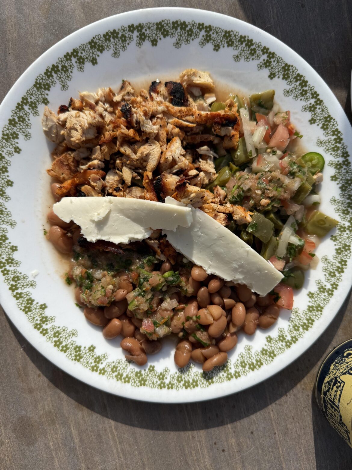 Un domingo estando herrando..