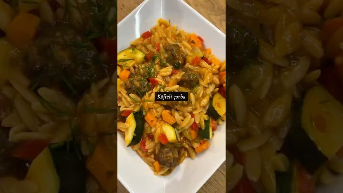 My spin on Köfteli Çorba