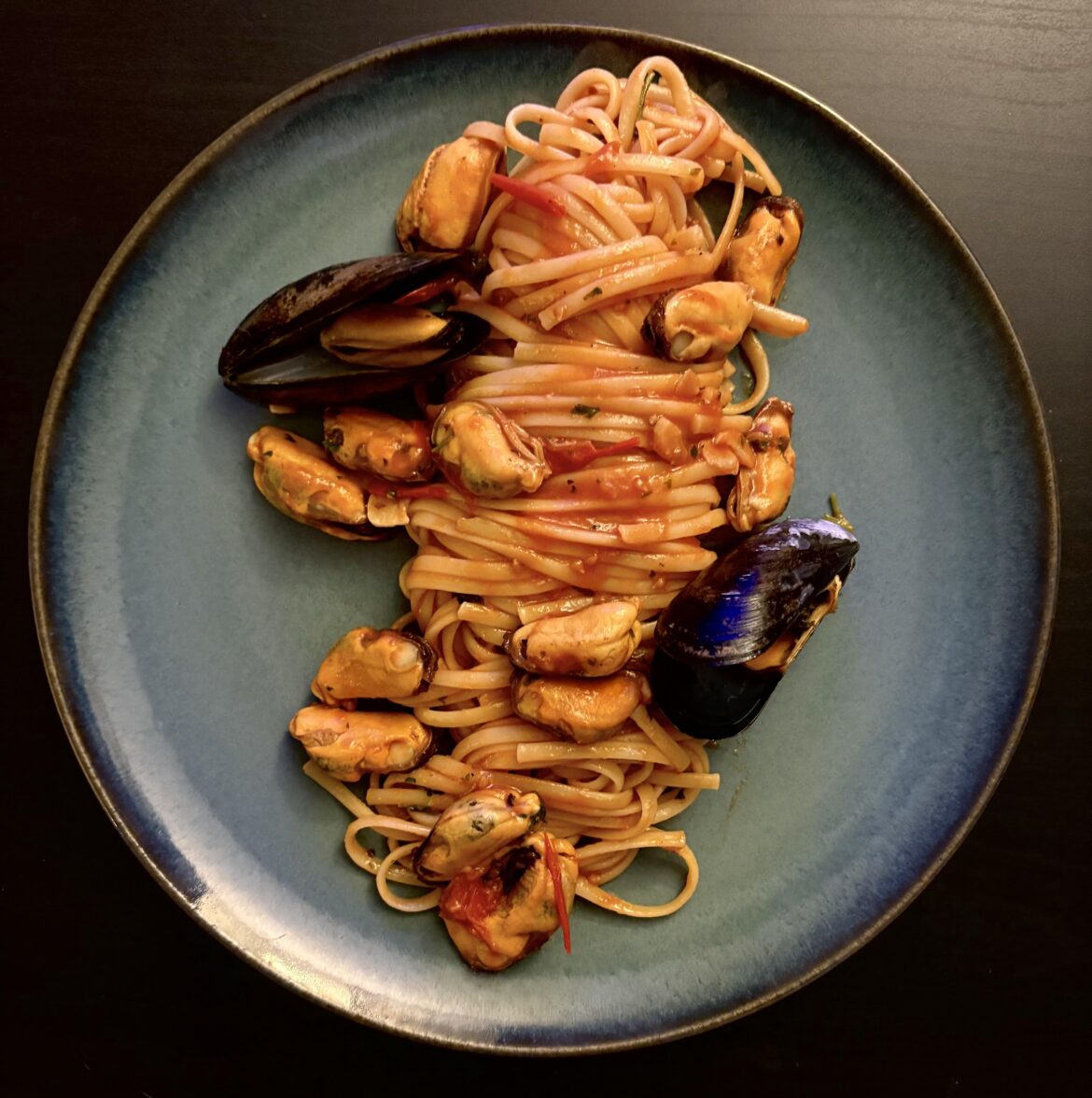 Pasta con le cozze