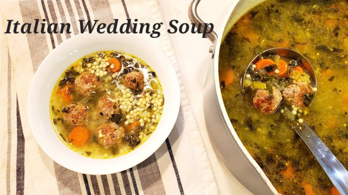 Italian Wedding Soup with the Best Homemade Meatballs Italian Wedding Soup with the Best Homemade Meatballs