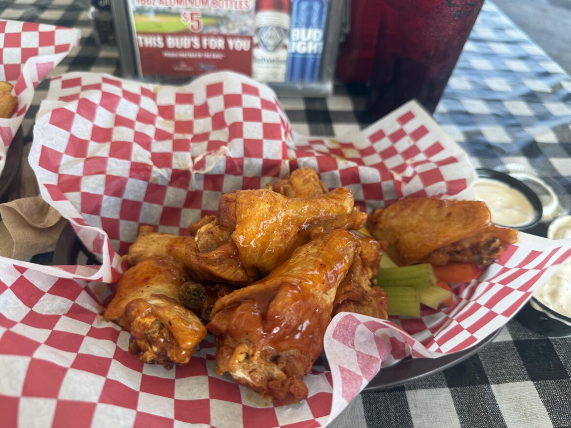 Found this gem of a place a mile and a half from me. Mango Habanero wings.