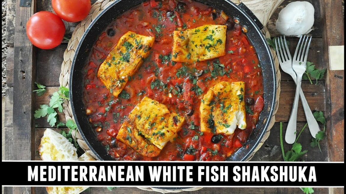 Mediterranean White Fish Shakshuka | Quick & EASY One-Pan Recipe Mediterranean White Fish Shakshuka | Quick & EASY One-Pan Recipe