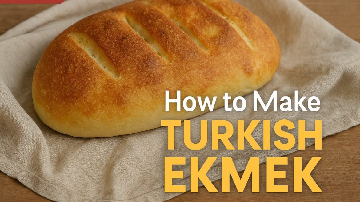 How to Make Turkish Ekmek | Traditional Village Bread in 3 Minutes How to Make Turkish Ekmek | Traditional Village Bread in 3 Minutes