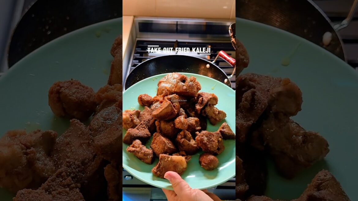 Soft Kaleji Fry Banaye Is Bakra Eid Breakfast | Arabic Style Kaleji Wrap #shorts #ytshorts #trending