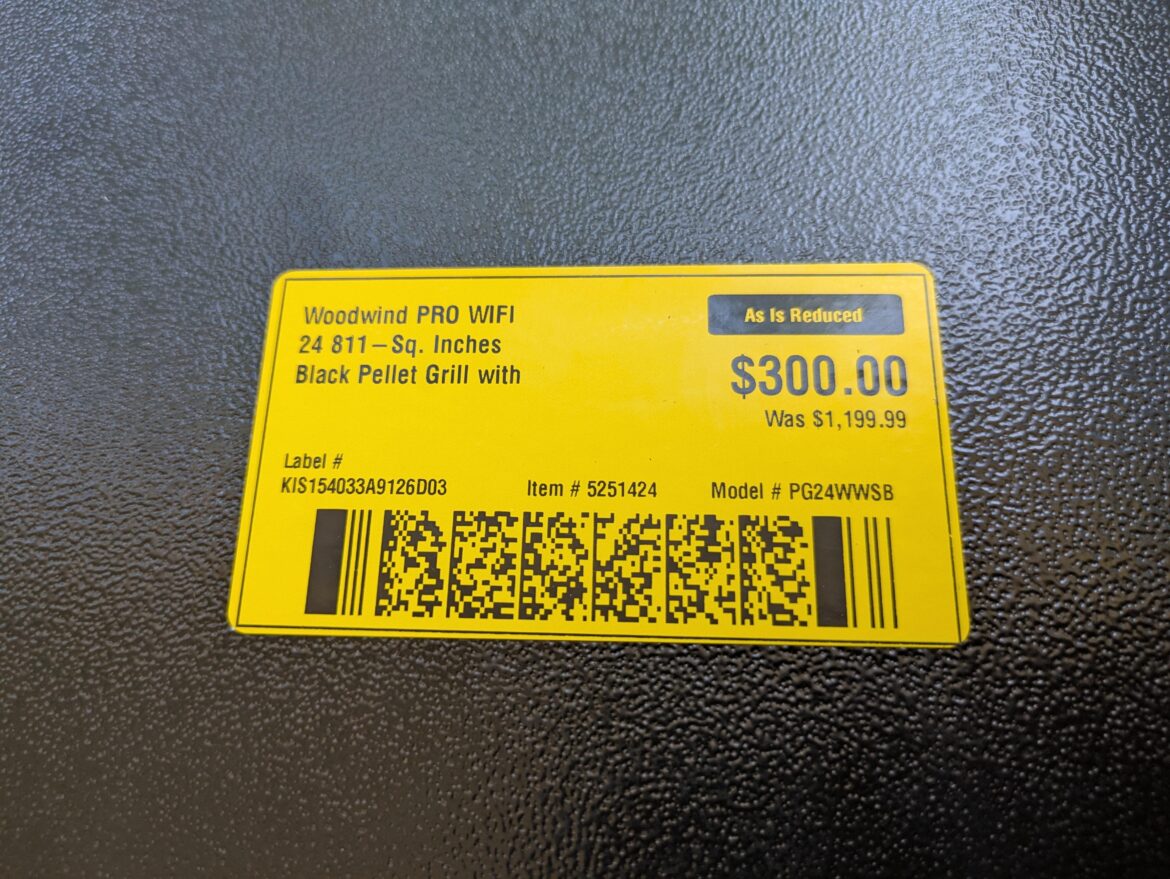 I hadn't planned on buying a new smoker...