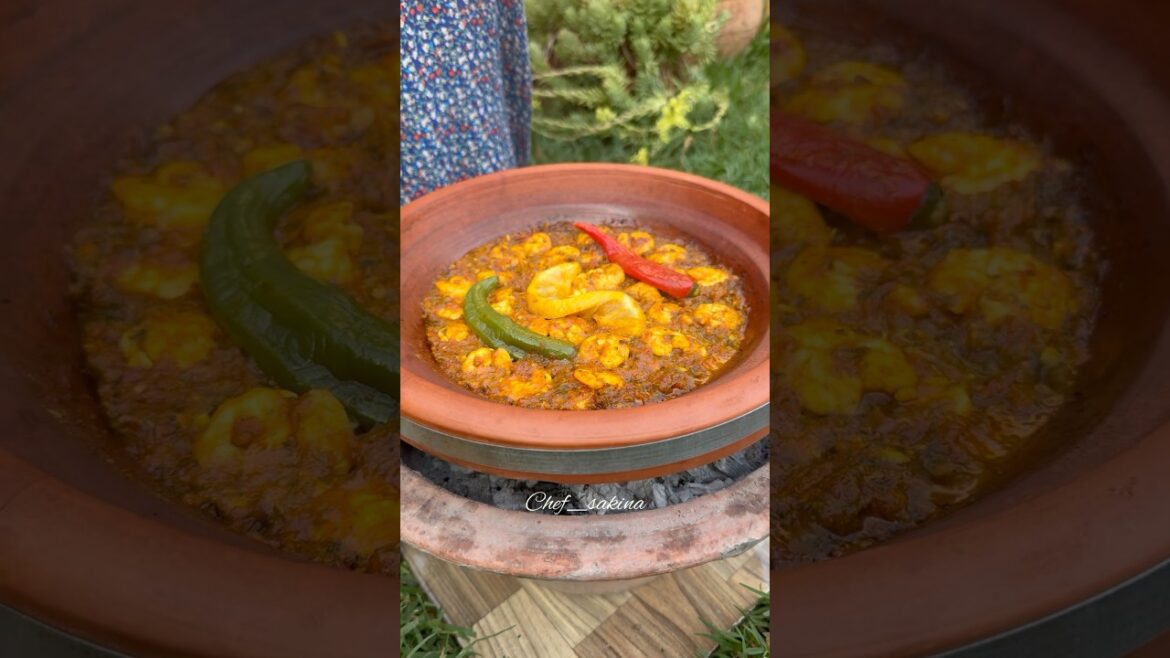 Moroccan shrimp tagine #explore #cooking #nature #maroc Moroccan shrimp tagine #explore #cooking #nature #maroc