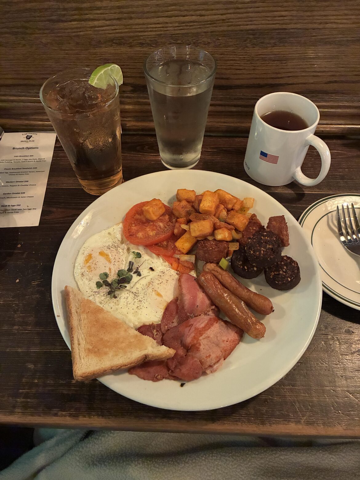 Full Irish before New York vs Galway in the Bronx