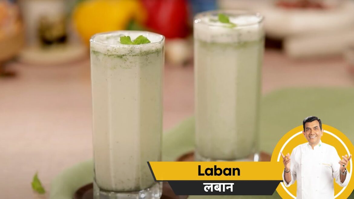How to make Laban | लबान | Lebanese Yogurt Drink | Sanjeev Kapoor Khazana How to make Laban | लबान | Lebanese Yogurt Drink | Sanjeev Kapoor Khazana