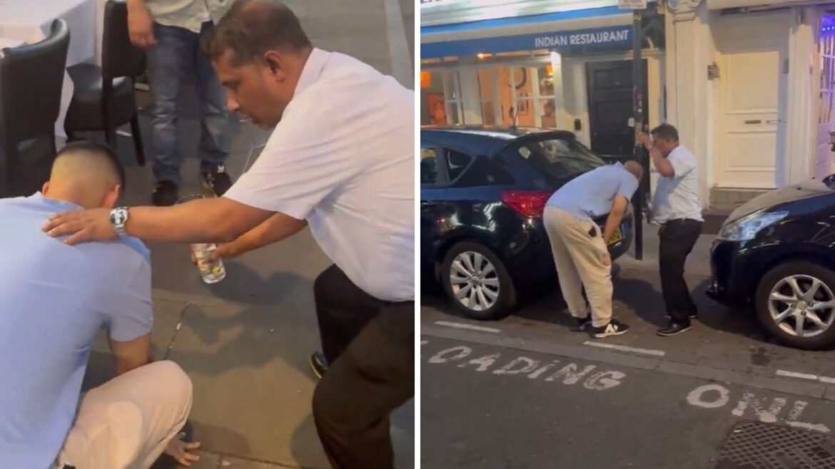 Man breaks down after London’s ‘hottest curry’, Indian restaurant owner steps in to help him | Trending Man breaks down after London’s ‘hottest curry’, Indian restaurant owner steps in to help him | Trending