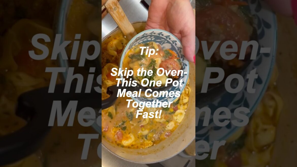 Skip the Oven – This One Pot Meal Comes Together Fast! #comfortfood #easyrecipes #cookingtips Skip the Oven - This One Pot Meal Comes Together Fast! #comfortfood #easyrecipes #cookingtips