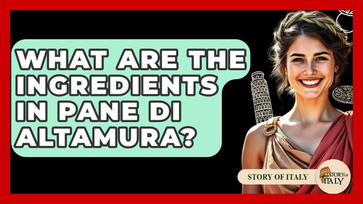 What Are The Ingredients In Pane Di Altamura? – Story Of Italy What Are The Ingredients In Pane Di Altamura? - Story Of Italy