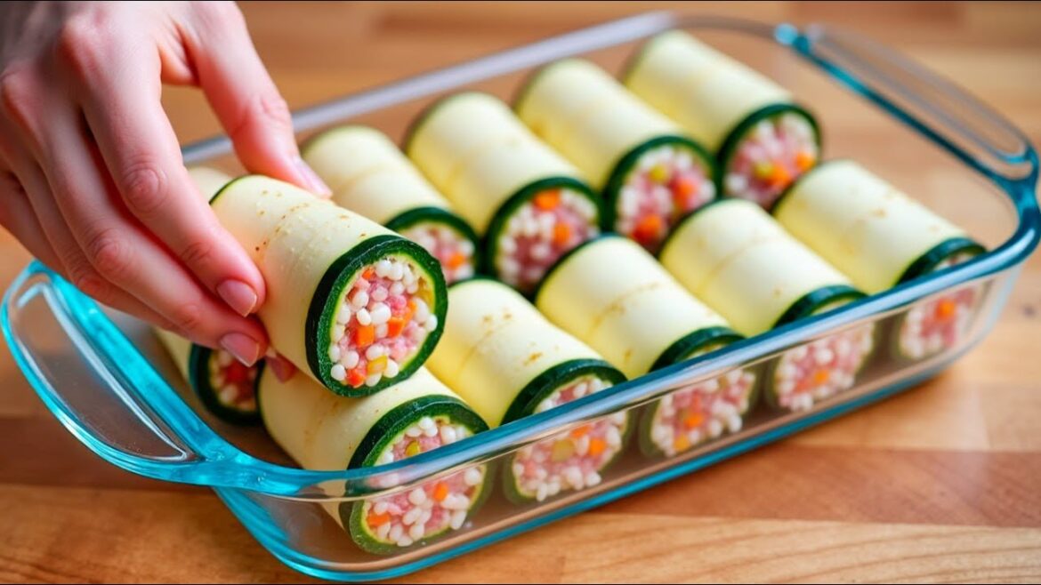 Dieses Zucchini Rezept wird jeden verrückt machen! Gesund und lecker!