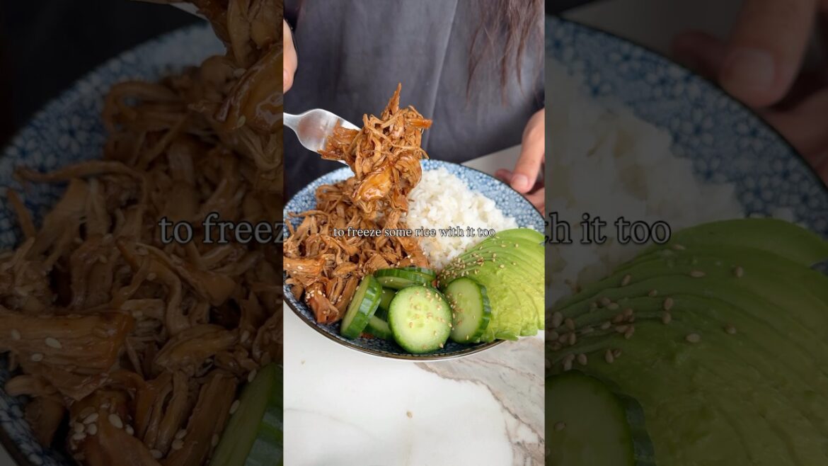 20-Minute Shredded Teriyaki Chicken