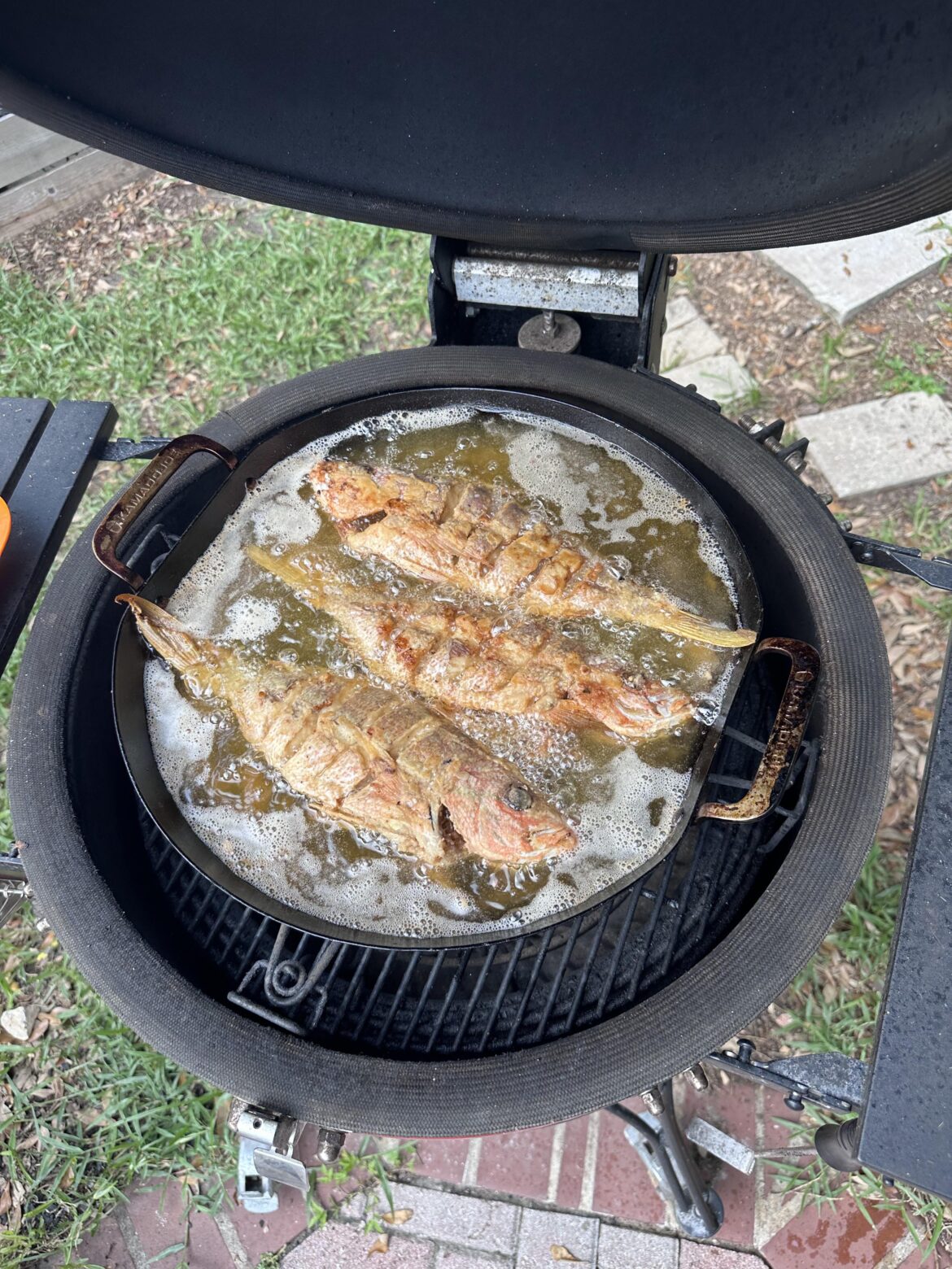 Fried Snapper for Father’s Day