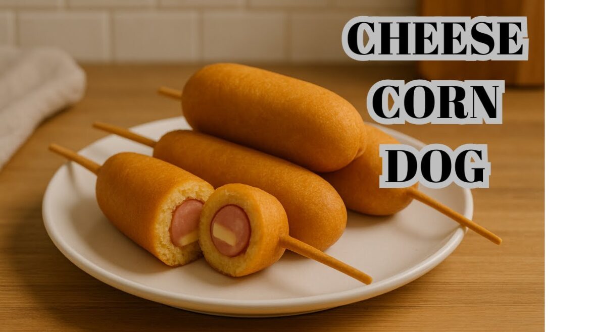 Crispy Cheese Corn Dogs Recipe | Easy Korean Street Food at Home Crispy Cheese Corn Dogs Recipe | Easy Korean Street Food at Home
