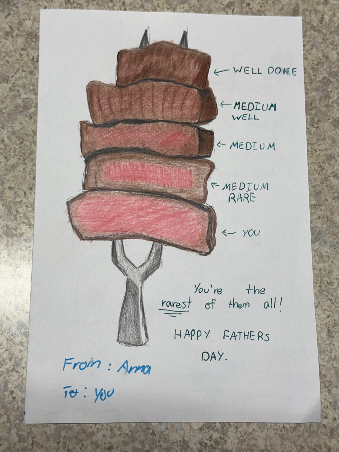 Nice card for Father’s Day.