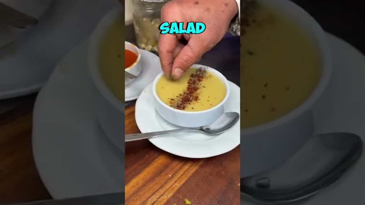 This Soup Will Make You Hungry! #food #shorts #turkishfood