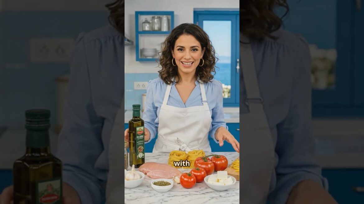 Delicious Greek Chicken Pasta Recipe!