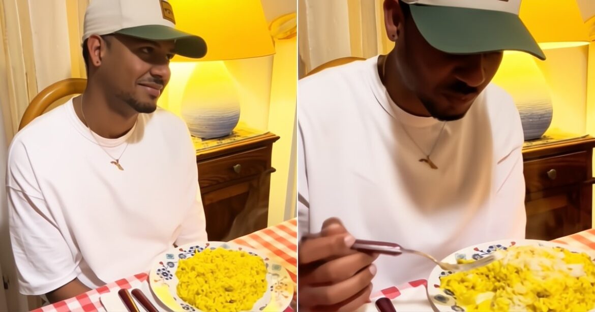 Cuban in Italy tries risotto for the first time and amazes on social media Cuban in Italy tries risotto for the first time and amazes on social media