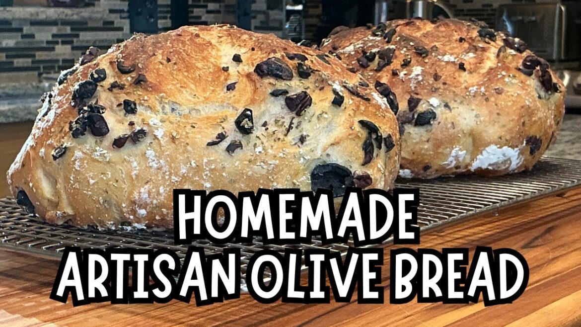 How To Make Artisan Olive Bread At Home | Easy No- Knead Recipe Inspired By Nicola Recipes How To Make Artisan Olive Bread At Home | Easy No- Knead Recipe Inspired By Nicola Recipes