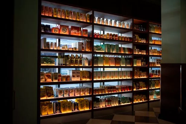 The deli inside Lina Stores is stocked with a range of Italian products