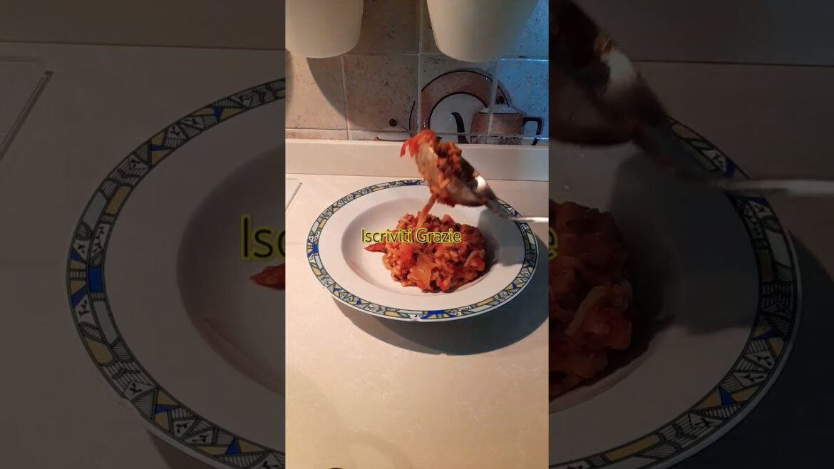 Pranzo: Risotto alla pescatora al sugo #food #asmr #eating #rice #fish #recipe #dinner #lunch #good