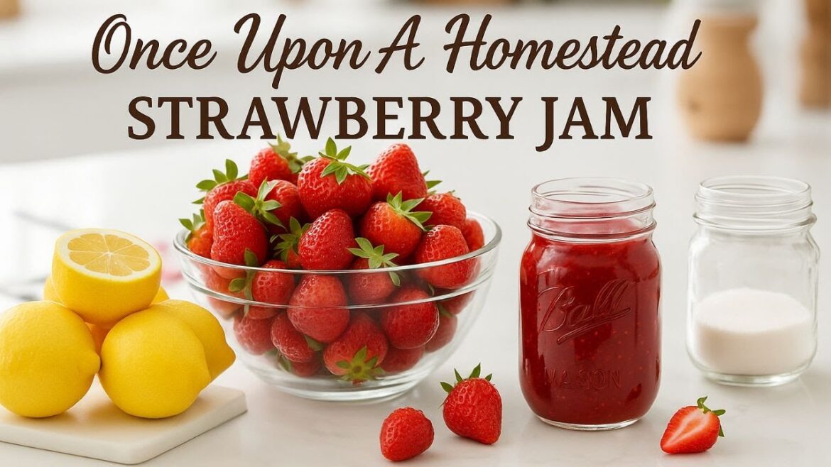 Easy Homemade Strawberry Jam Recipe | No Pectin, Just 3 Ingredients!