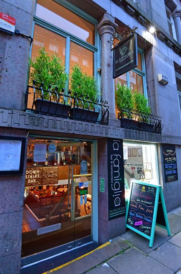 You can find La Famiglia hidden away on Stanley Street