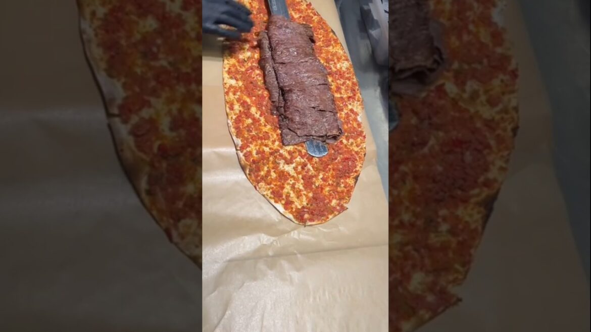 Lahmacun Meat Wrap - Turkish Food!