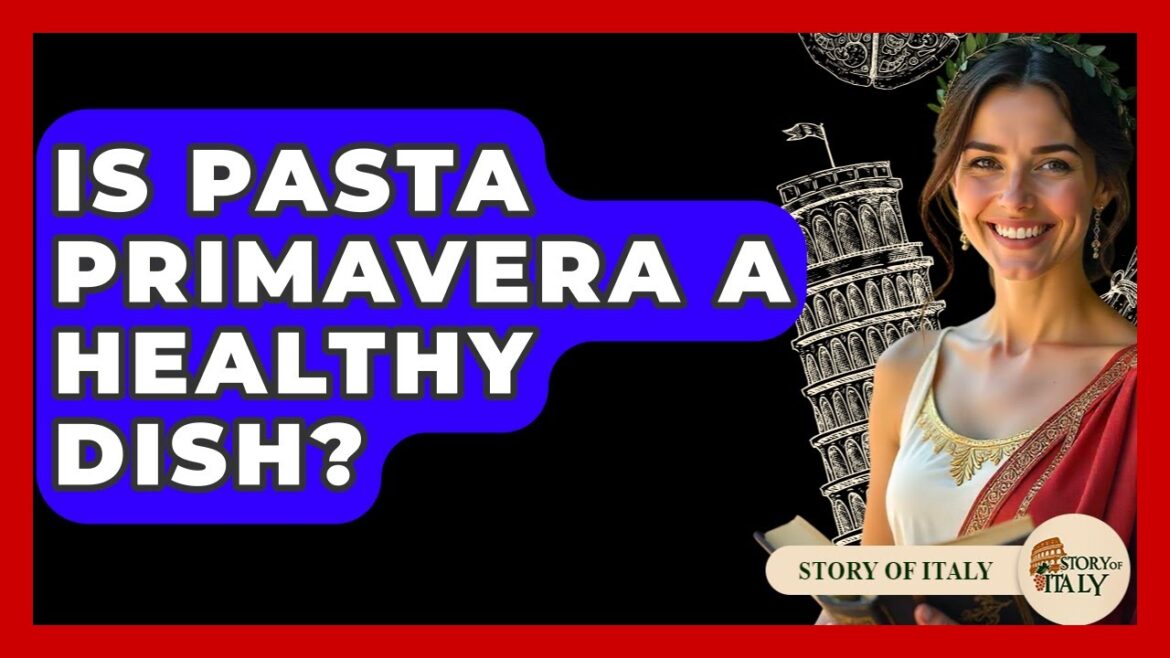 Is Pasta Primavera A Healthy Dish? - Story Of Italy