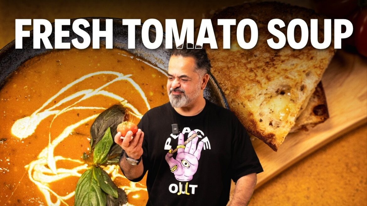 Ultimate Creamy Tomato Soup Recipe | Chef-Style & Monsoon-Ready! | Chef Vicky Ratnani