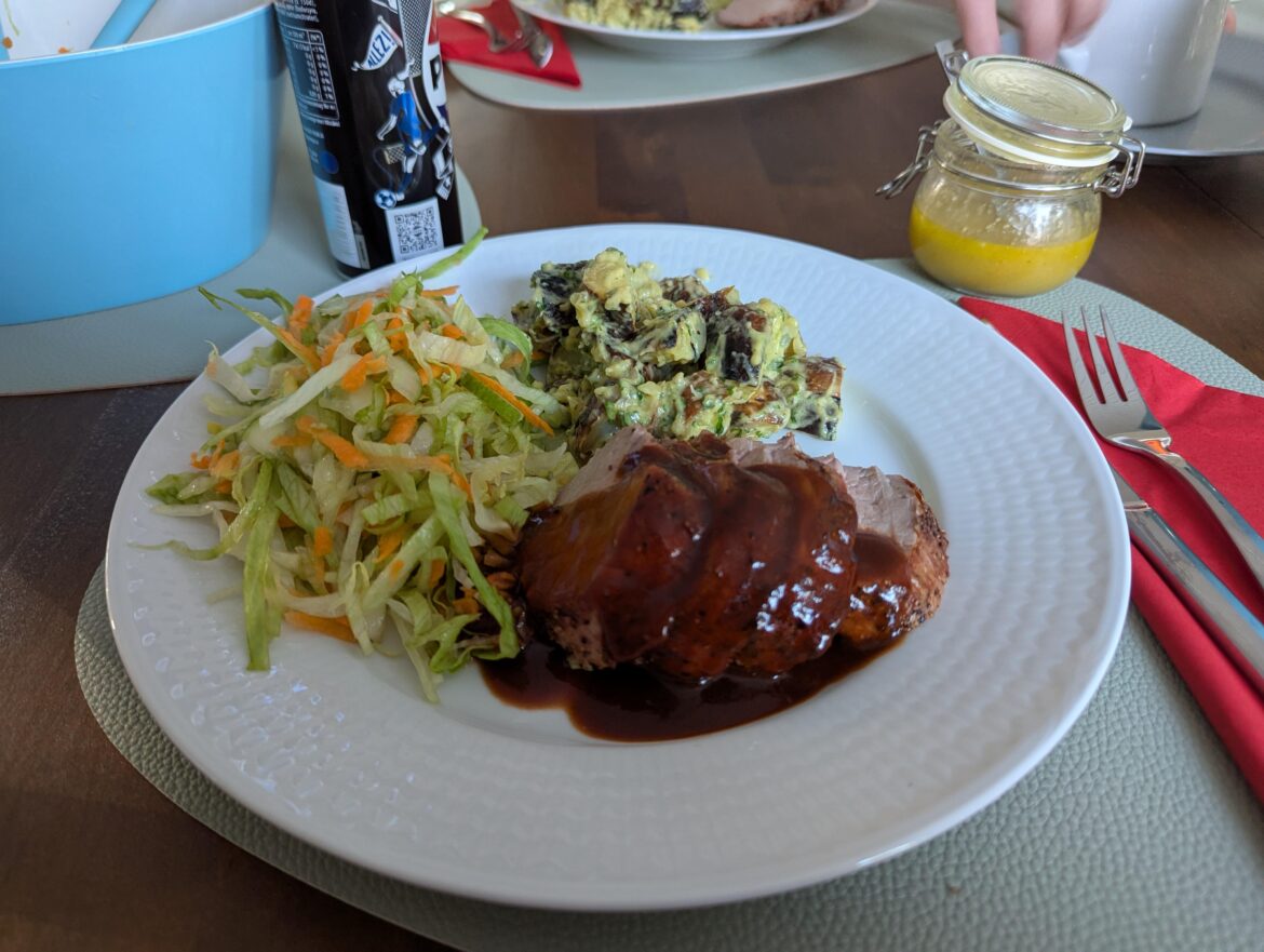 Seasonal grilled dinner for Midsummer Eve