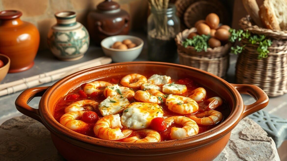 Греческая магия на сковороде: Креветки Саганаки, которые заставят Вас забыть обо всем! Греческая магия на сковороде: Креветки Саганаки, которые заставят Вас забыть обо всем!