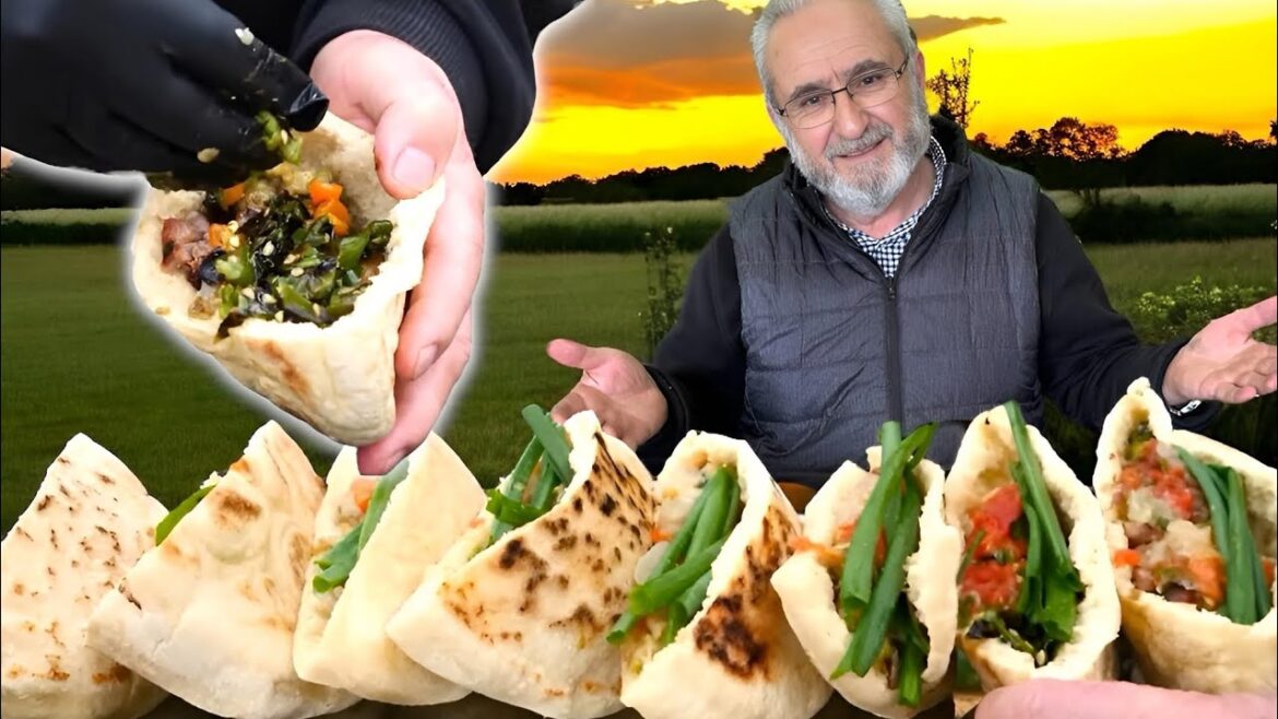 Tasty Turkish Doner Kebab & Bread Recipe! Homemade Delight
