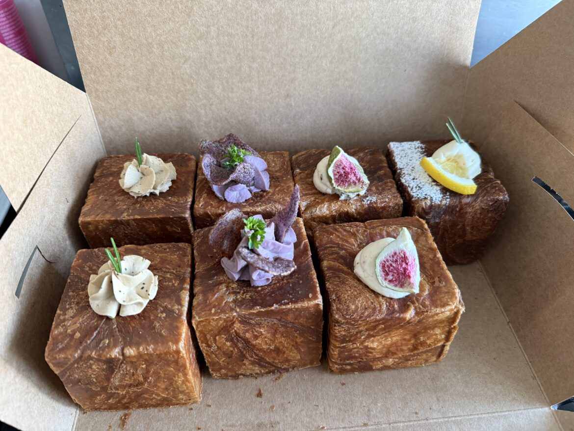 I’m obsessed with these Cube Croissants from Kream 😍