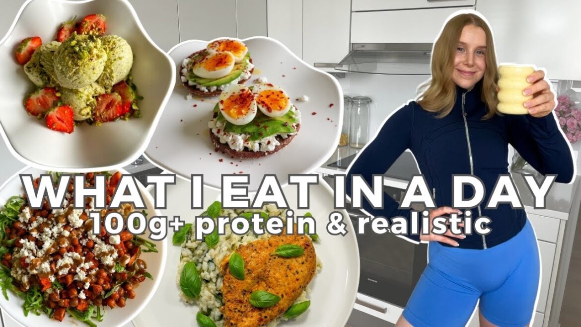 What I Eat in a Day to Stay Healthy & Fit | Easy & High Protein Meals