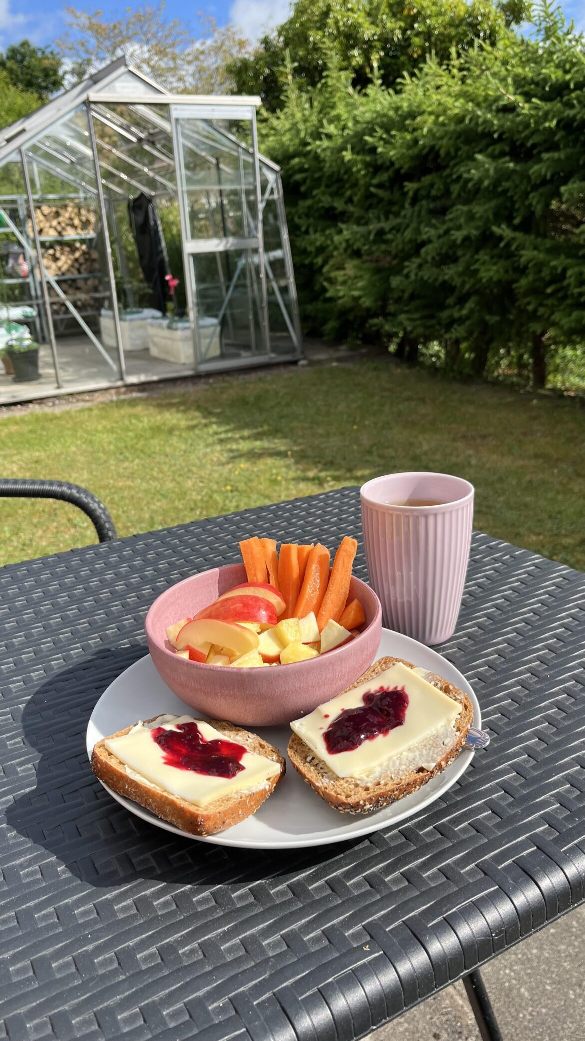 Breakfast on a Sunday morning