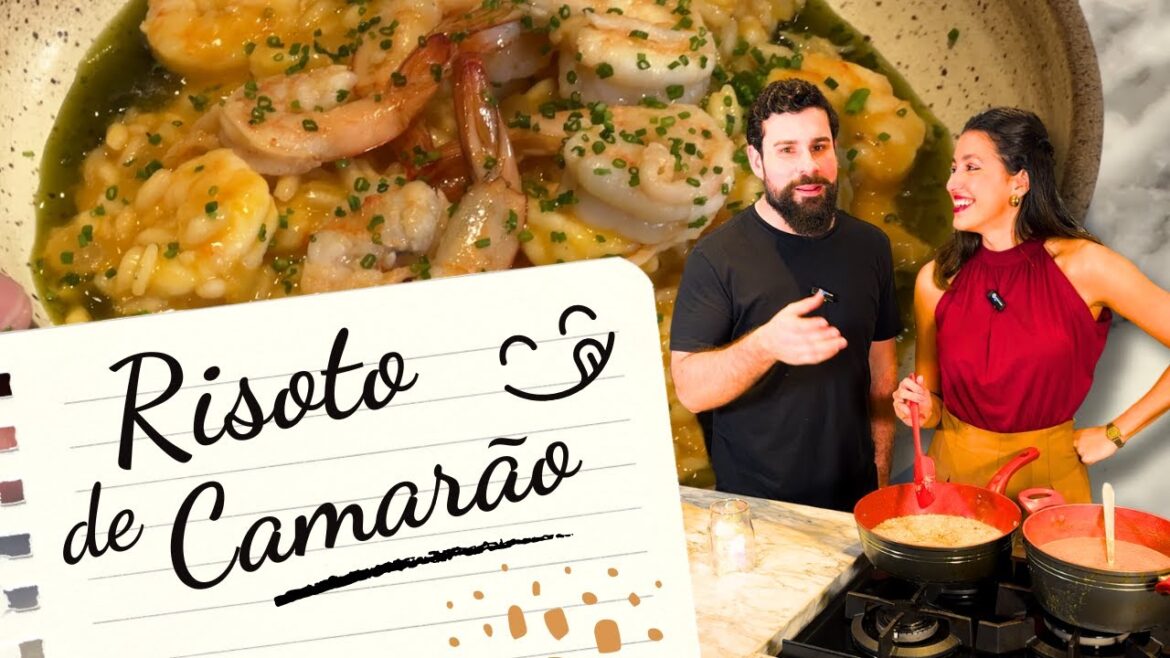 Desafio na Cozinha! Risoto de Camarão