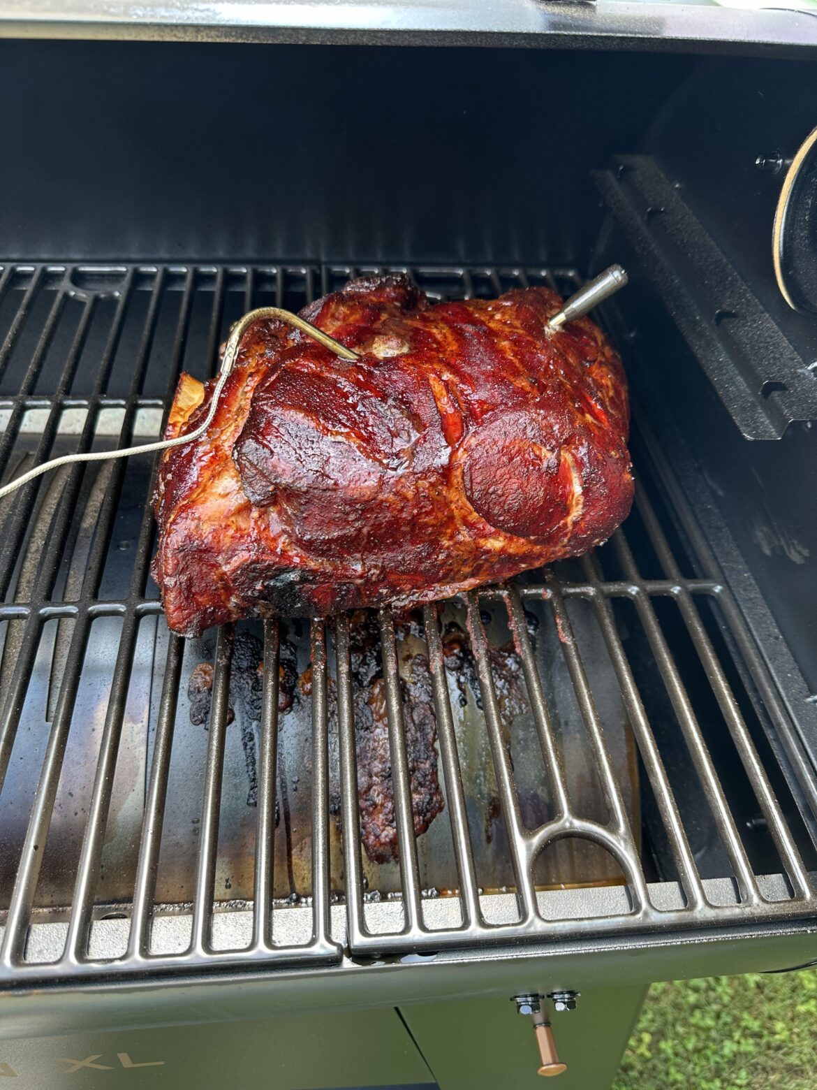 Broke in the new PitBoss