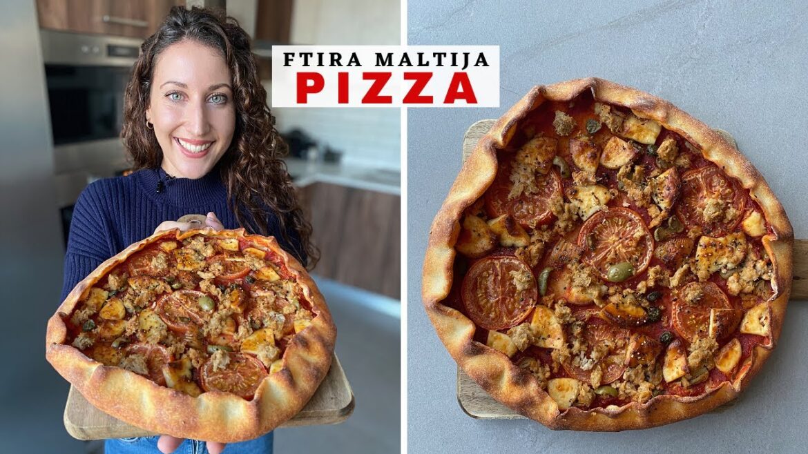 Ftira Maltija Pizza | Weight Loss Recipe Ftira Maltija Pizza | Weight Loss Recipe