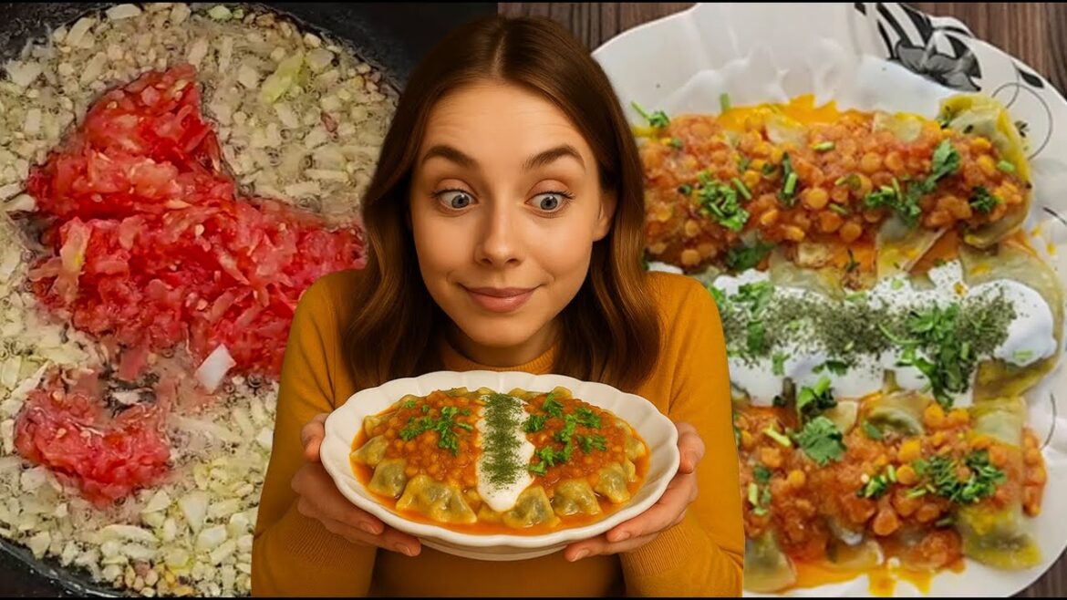 Step-by-Step Ashak Recipe | Stuffed Dumplings with Lentil Sauce & Garlic Yogurt Step-by-Step Ashak Recipe | Stuffed Dumplings with Lentil Sauce & Garlic Yogurt