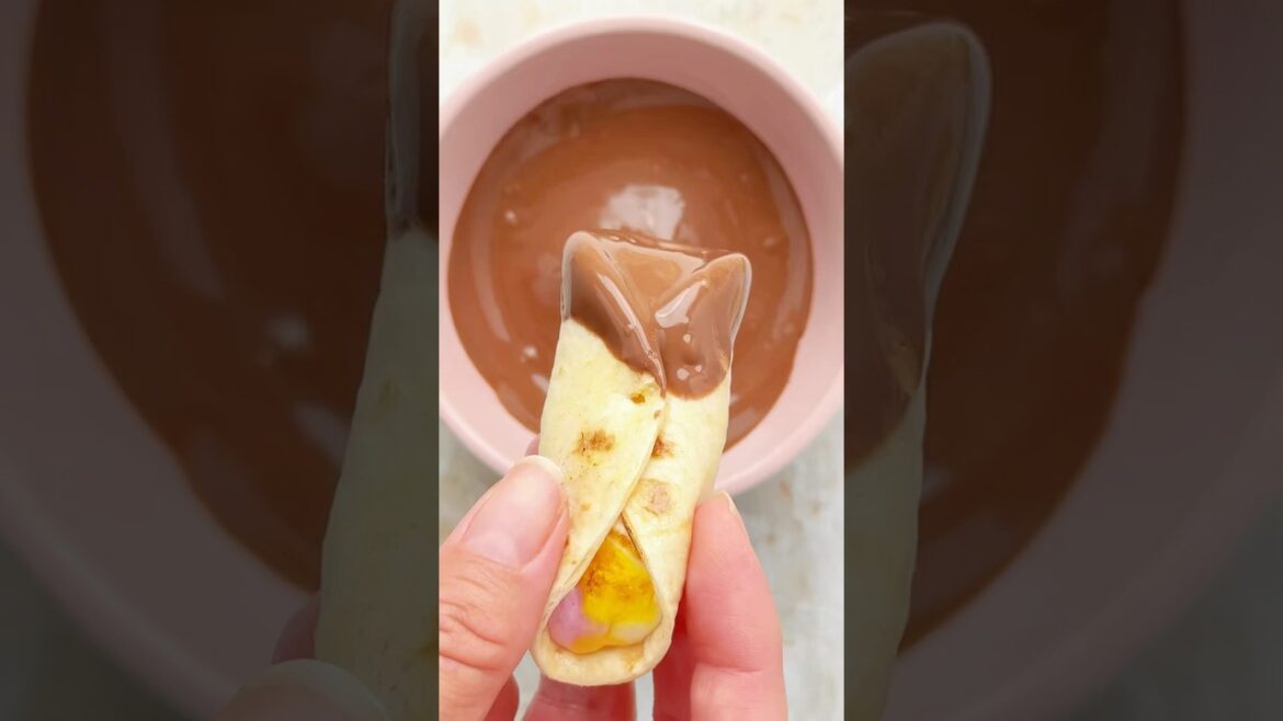 S’mores Tortilla Cannoli