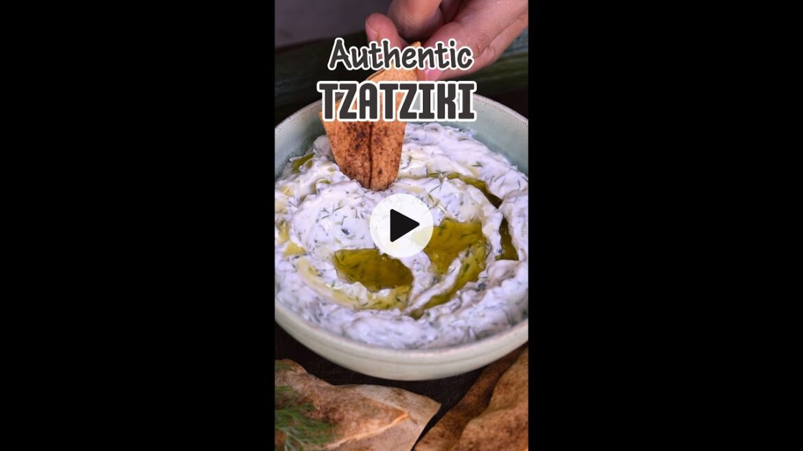 How to Make Authentic Greek Tzatziki Sauce (Easy & Refreshing)