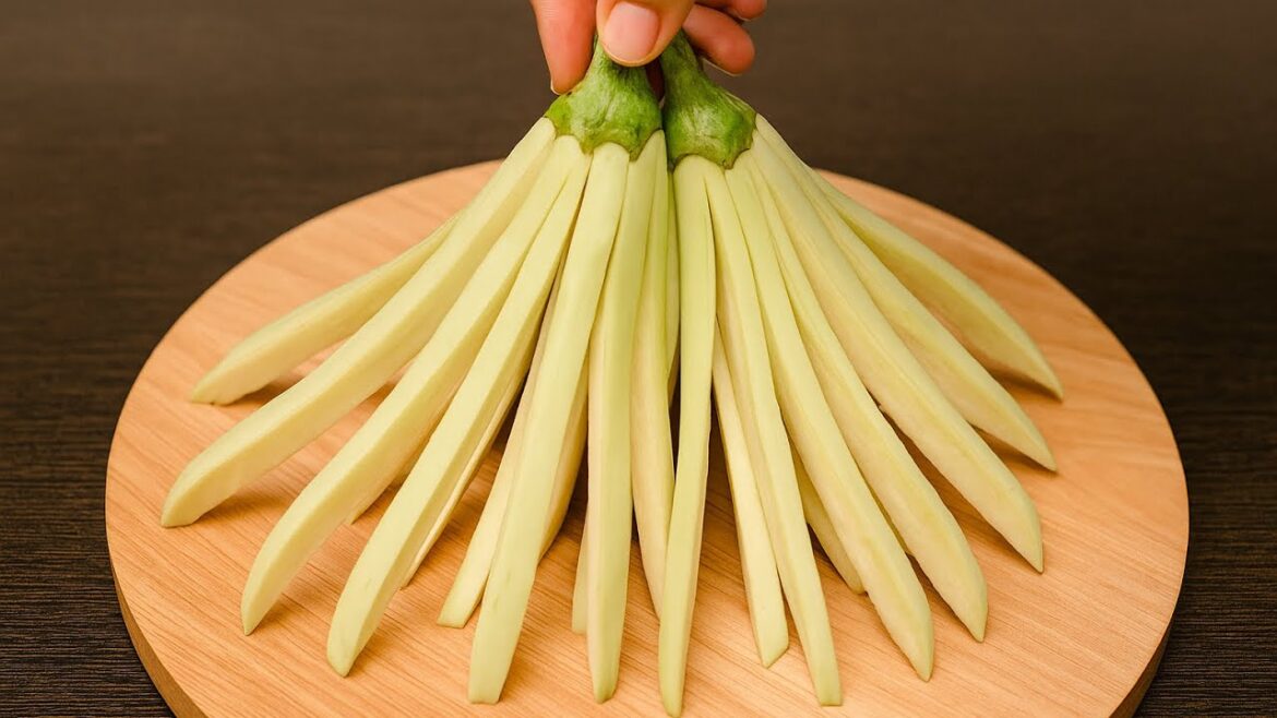 You've never tasted such delicious eggplant before! Giant Eggplant Recipe