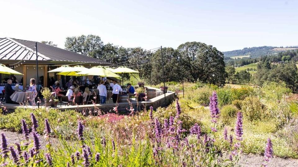 The Wine Tasting Room at Appassionata Winery in Oregon